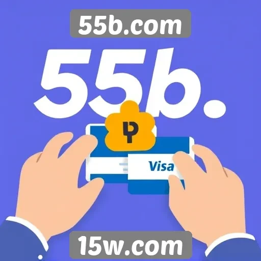 Métodos de pagamento aceitos no 55b.com